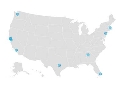 Map Shows Smartest Cities in the US