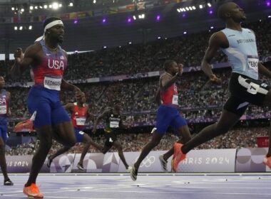 Olympics live updates: Letsile Tebogo upsets Noah Lyles to win men’s 200 meters