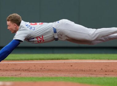 Crow-Armstrong running down stolen base history for CubsCrow-Armstrong running down stolen base history for Cubs