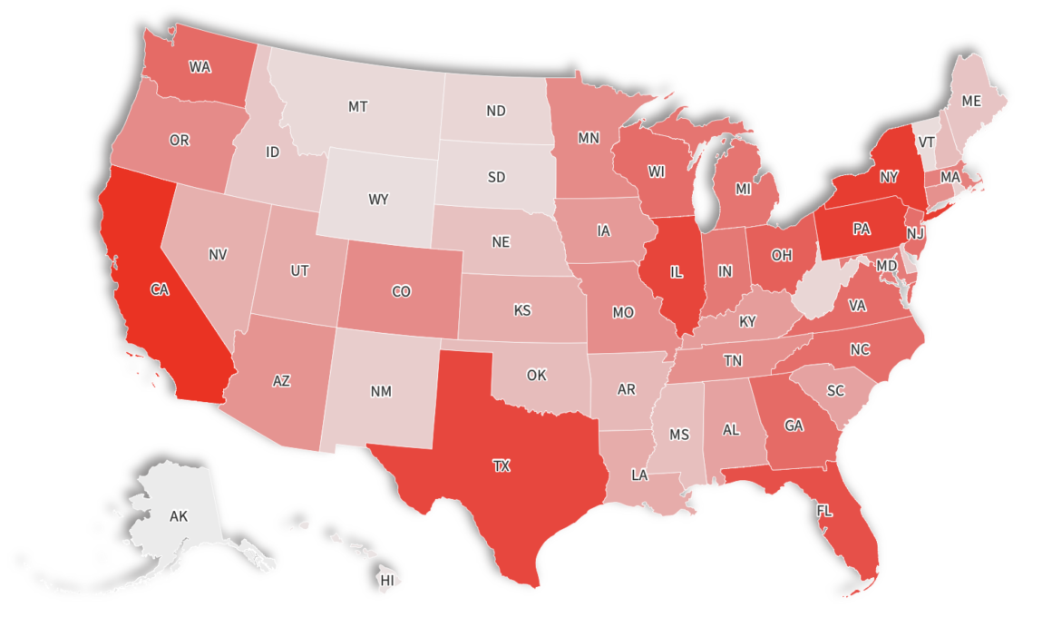 Food Recall Map Shows Worst Affected States