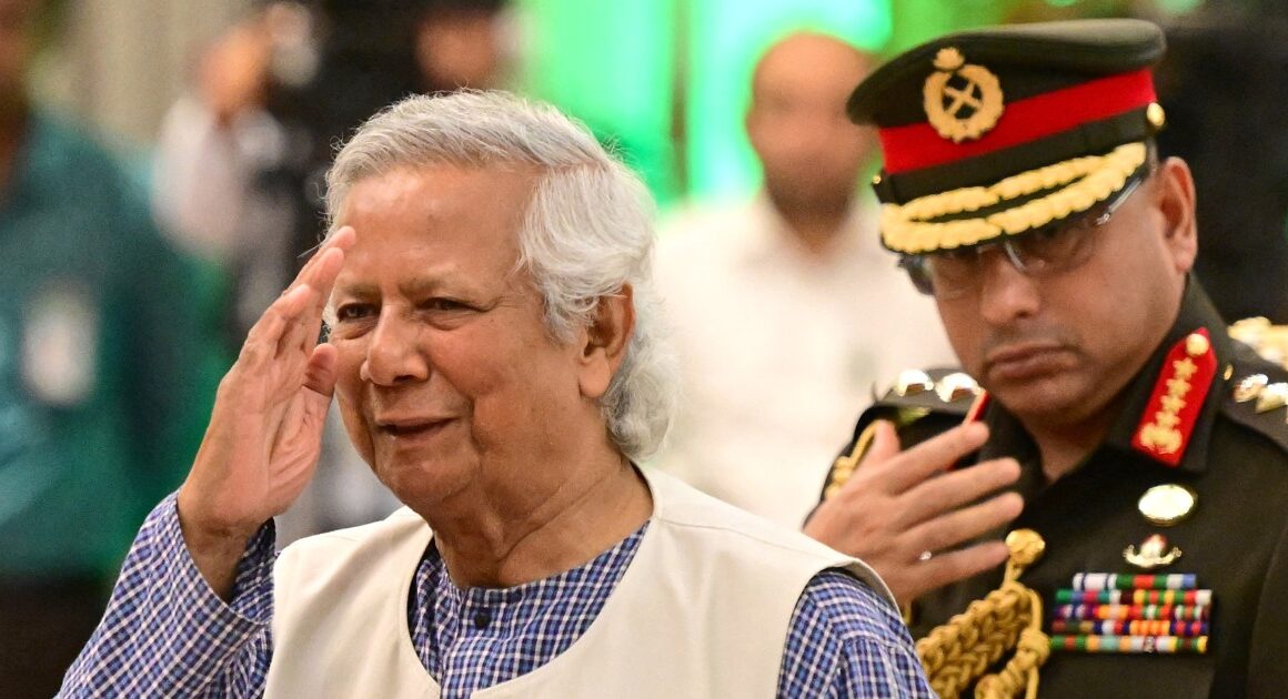 Nobel laureate Muhammad Yunus is sworn in as interim leader of Bangladesh