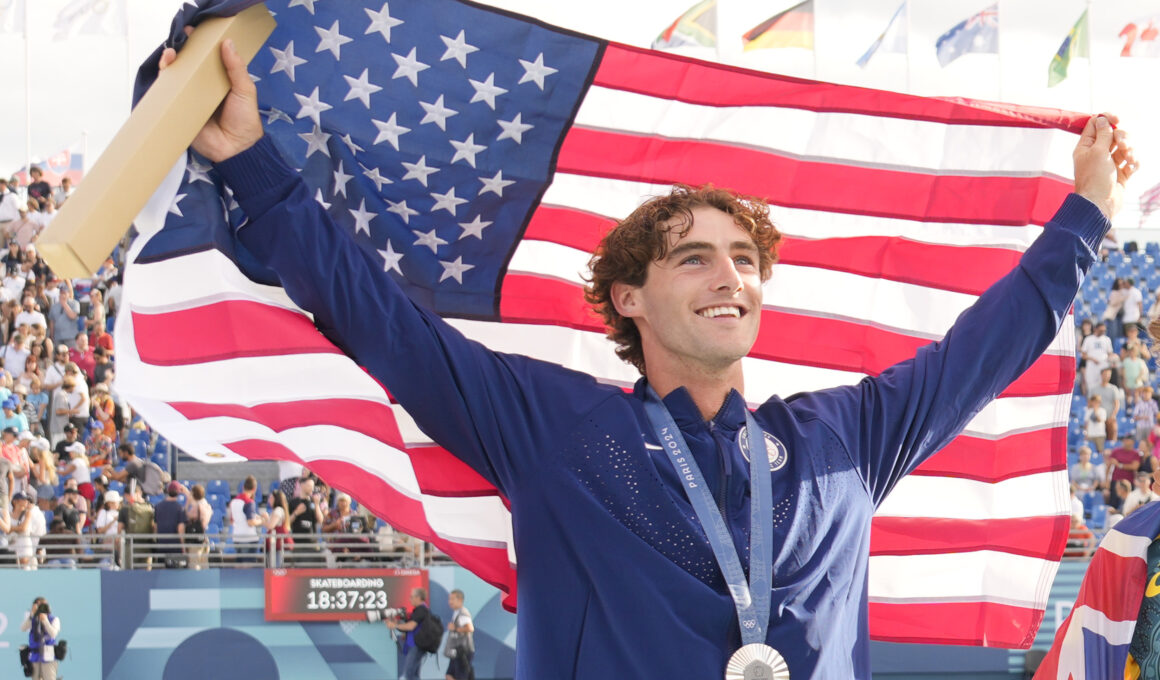 Map Shows USA 2024 Olympics Medal Winners by State