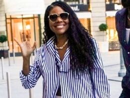 Gabrielle Union’s Classic Striped Button-Up Is the Gold Medalist of Her Paris Olympics Wardrobe