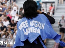 Refugee B-girl disqualified for message at Olympics