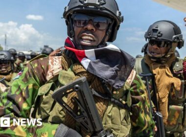 Kenyan police taunted as they square up to Haiti’s gangs