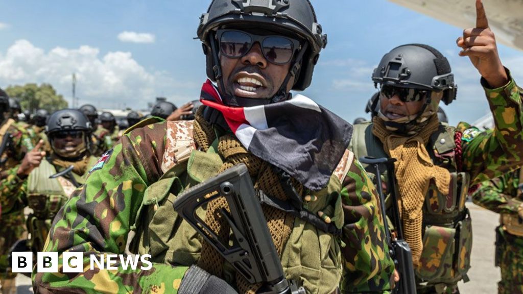 Kenyan police taunted as they square up to Haiti’s gangs