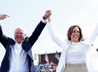 Harris talks up immigration plans at packed rally in battleground Arizona