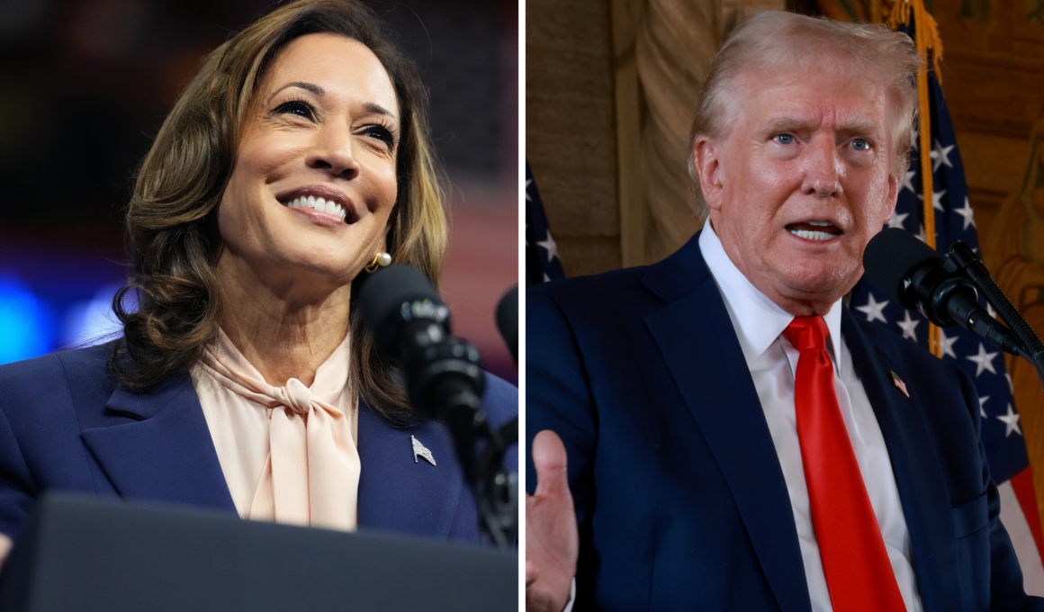 Kamala Harris Now Leads Donald Trump in Six Different Polling Averages