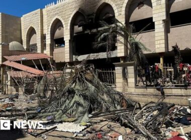 Israeli strike in Gaza kills more than 70, hospital head says