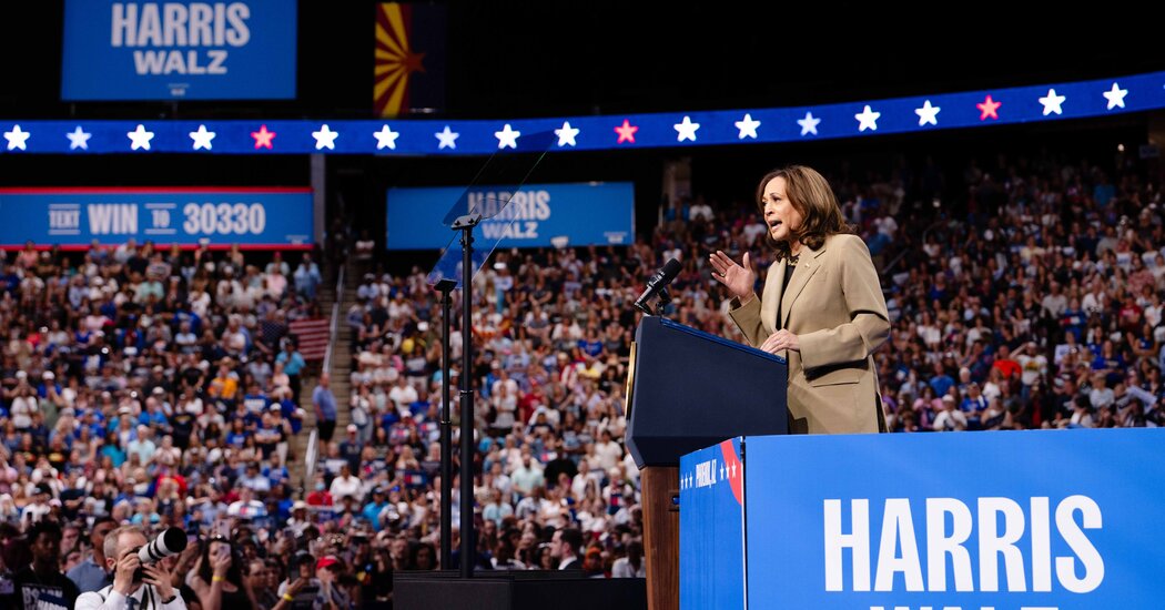 Harris Hopes a New Playbook Will Neutralize G.O.P. Attacks on Immigration