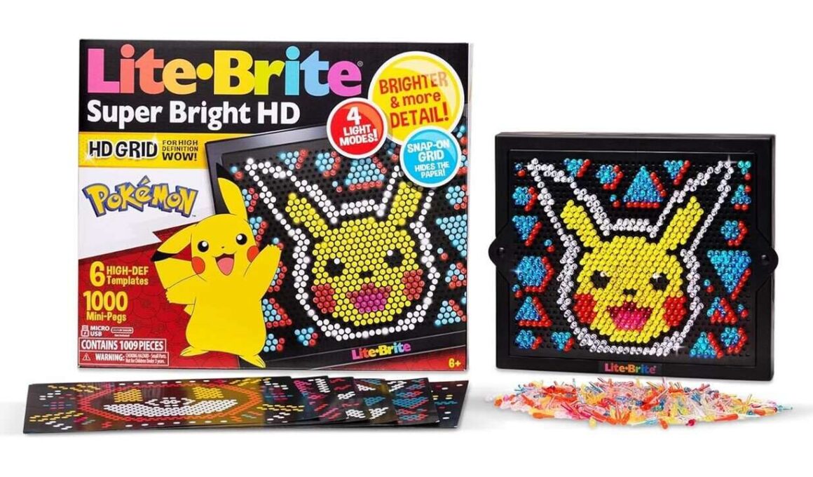 Pokemon Lite-Brite Gets Nice Discount At Amazon