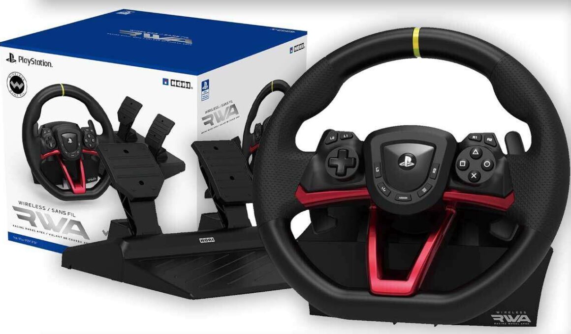 The PS5 Is Getting An Officially Licensed Wireless Racing Wheel