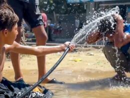 Skin infections and hepatitis spread as Gazans resort to drinking and bathing in contaminated water