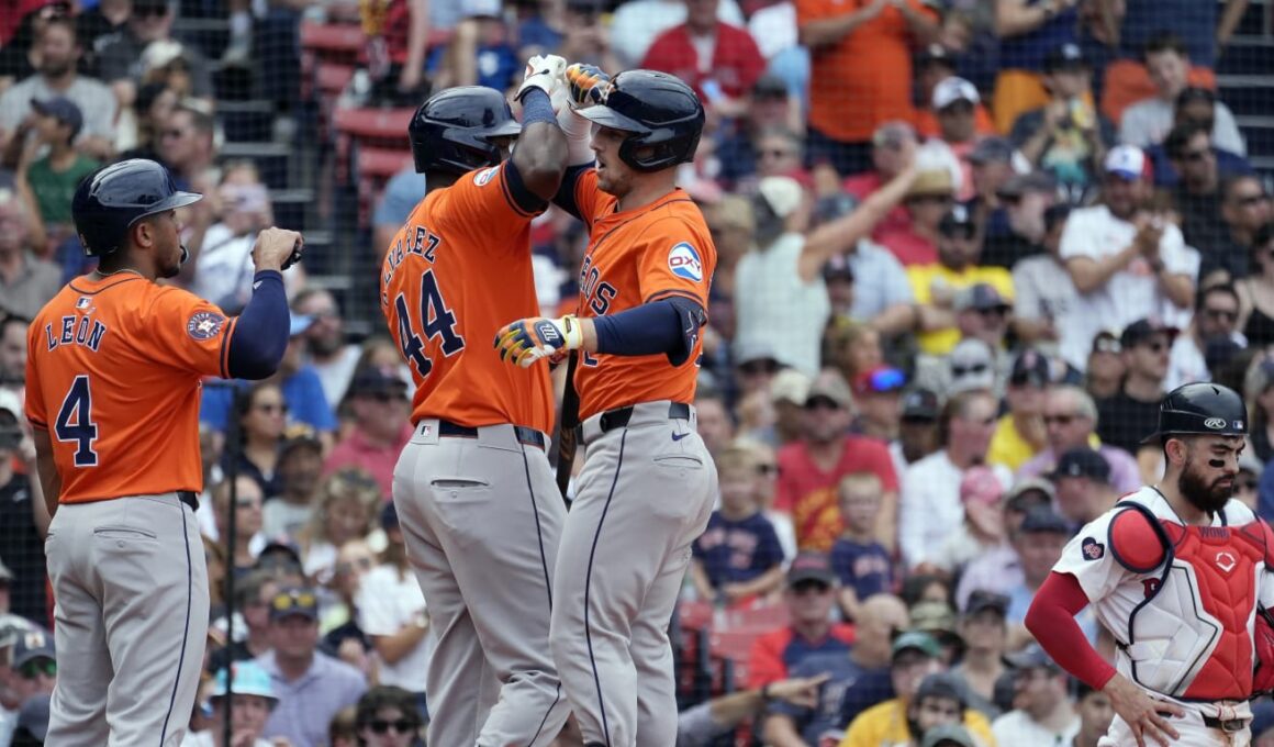 ‘Watch out’: Astros’ offense heats up in big weekend at Fenway’Watch out’: Astros’ offense heats up in big weekend at Fenway