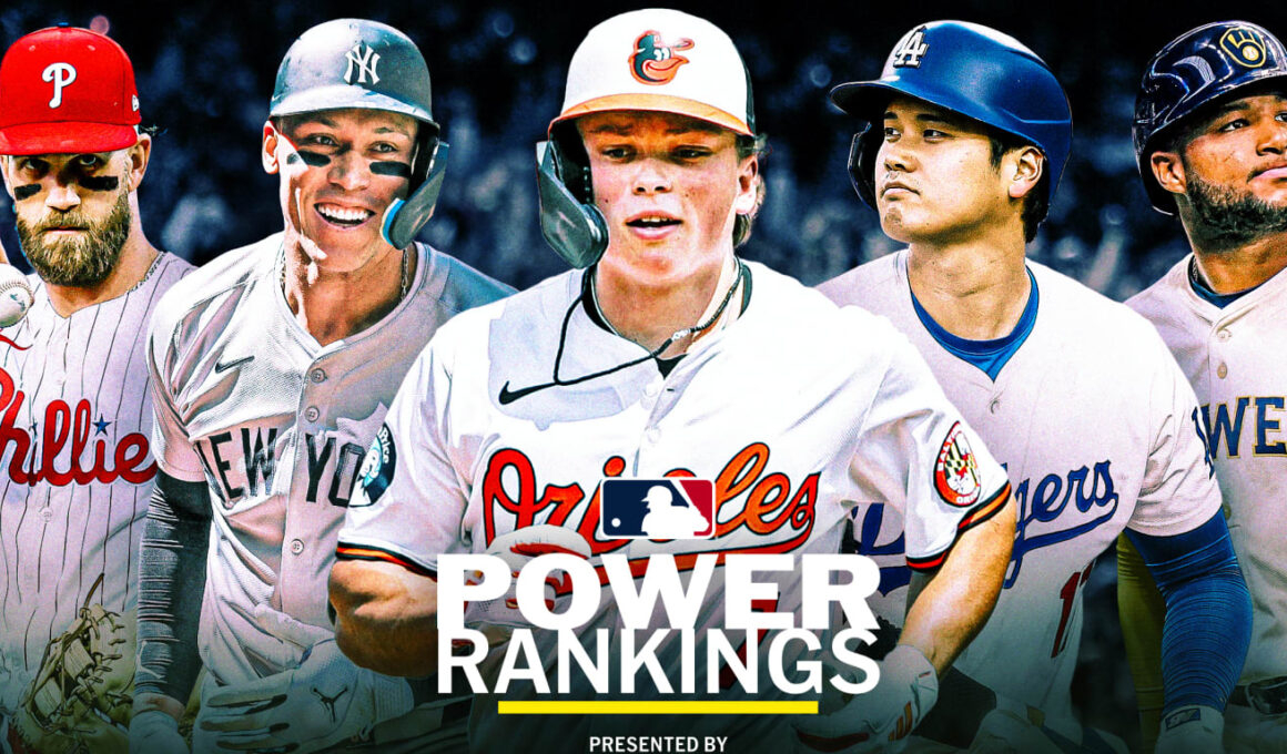 Power Rankings:  New No. 1, new entry in top 5Power Rankings:  New No. 1, new entry in top 5