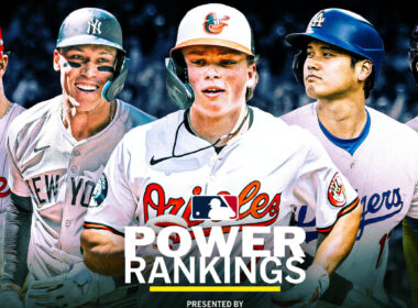 Power Rankings:  New No. 1, new entry in top 5Power Rankings:  New No. 1, new entry in top 5