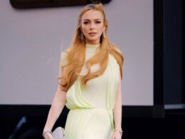 Lindsay Lohan Looks Goddess-Like in Ethereal Gown and Show-Stopping Glam as She Promotes Freakier Friday