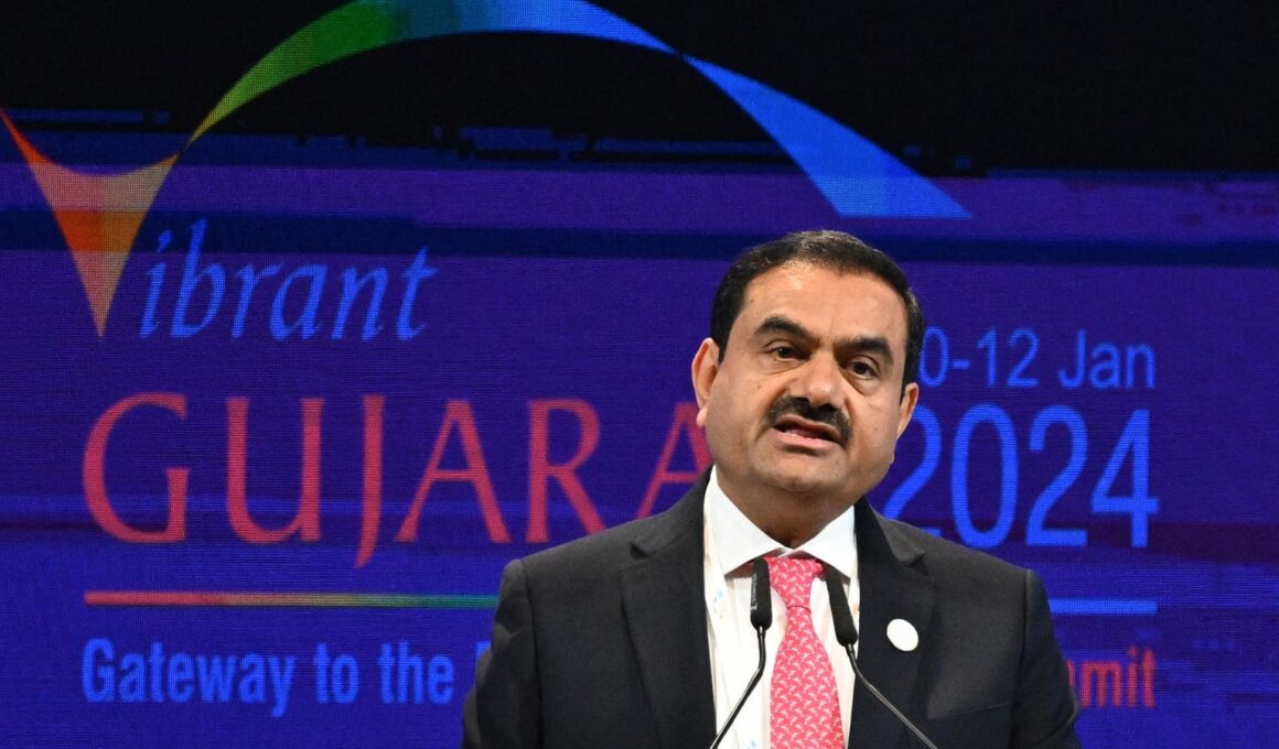 Billionaire Gautam Adani’s Fortune Slips Again After Hindenburg Targets Indian Regulator