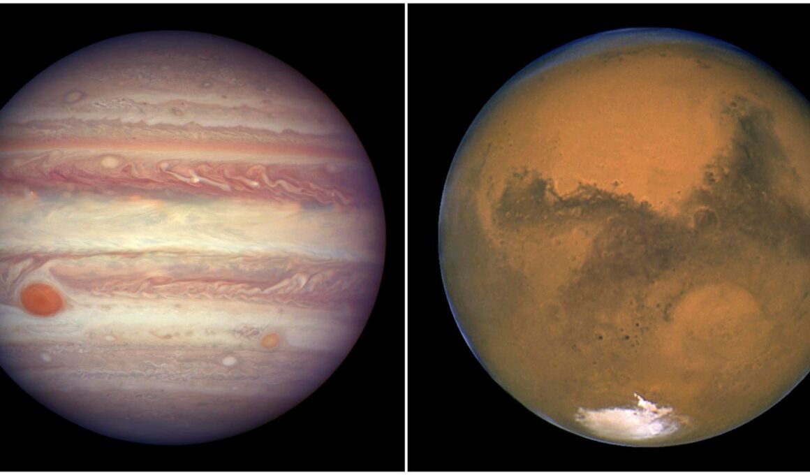 How To Watch Jupiter And Mars Planetary Conjunction On Wednesday