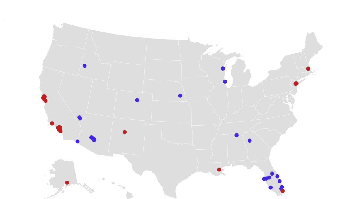 Map Shows Best and Worst Cities for First-Time Buyers