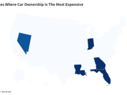 Map Shows States Where Car Ownership Is Most Expensive