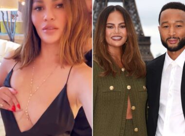 Chrissy Teigen Reveals Surgical Scars in Plunging Dress on ‘Rare’ Date Night with John Legend