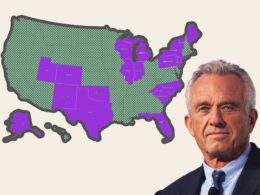 Map Shows States Where RFK Jr Is Now on the Ballot