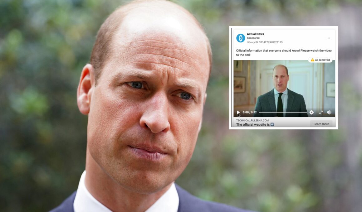 Prince William Targeted by AI Crypto Scammers