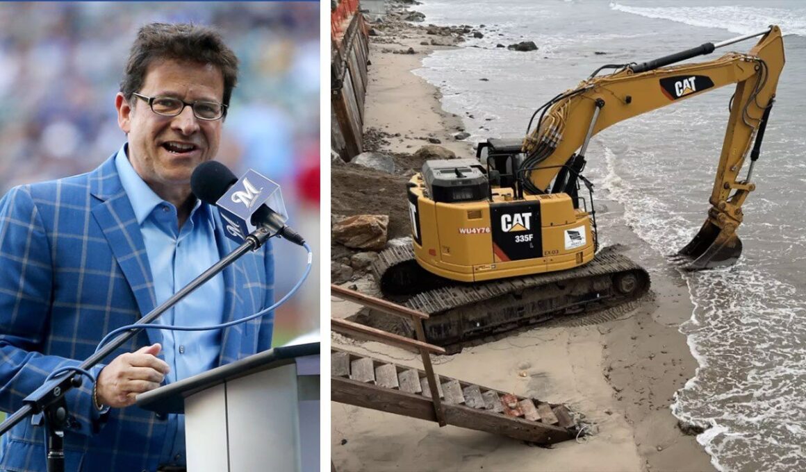 Brewers Owner Accused of Using Public Malibu Beach as ‘Personal Sandbox’ by Fellow Billionaire Neighbor: Lawsuit