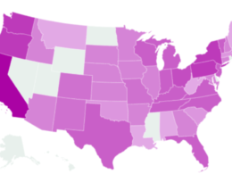 Map Shows States That Make the Most Wine