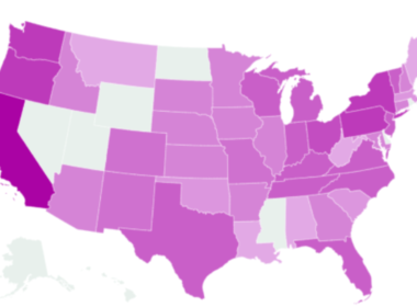 Map Shows States That Make the Most Wine