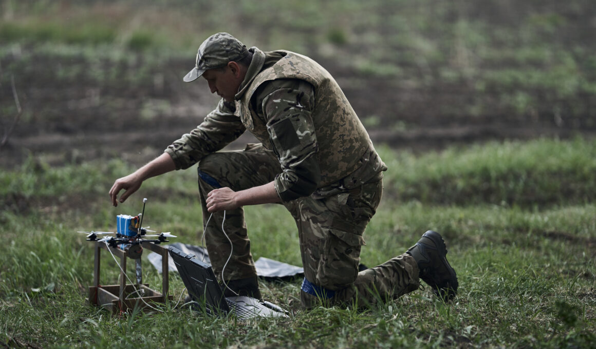 Russian Soldier Appears To Be Unscathed After Ukraine Drone Headbutt—Video