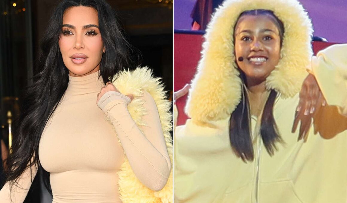 Kim Kardashian Wears $1,850 Shearling Bag from Brand Behind Daughter North West’s Furry Lion King Costume