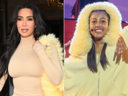 Kim Kardashian Wears $1,850 Shearling Bag from Brand Behind Daughter North West’s Furry Lion King Costume