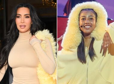 Kim Kardashian Wears $1,850 Shearling Bag from Brand Behind Daughter North West’s Furry Lion King Costume