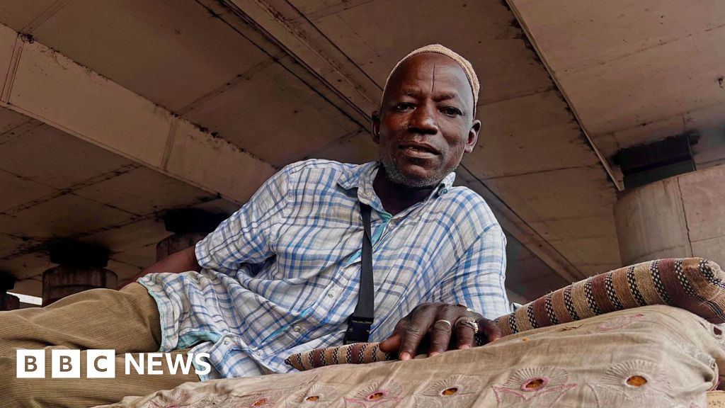 ‘I’ve been sleeping under a bridge in Lagos for 30 years’