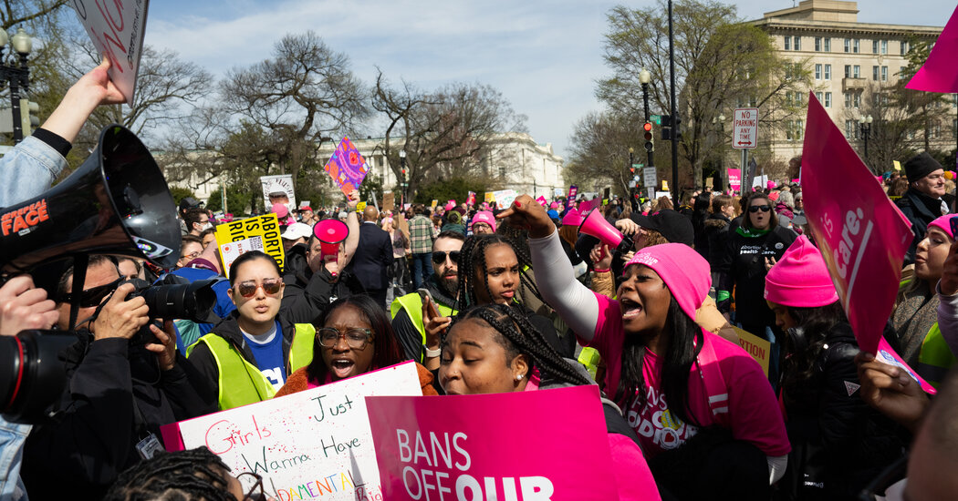 Free Vasectomies and an Inflatable IUD: Abortion Rights Advocates Hit the D.N.C.