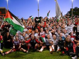 ‘We are more than just a conflict’: Palestinian women’s soccer team on their whirlwind return to the pitch