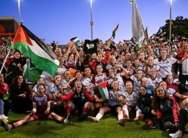 ‘We are more than just a conflict’: Palestinian women’s soccer team on their whirlwind return to the pitch