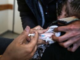 A 10-month-old has contracted Gaza’s first case of polio in 25 years