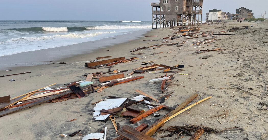 Another Outer Banks Home Collapses Into Ocean, a Stark Reminder of Climate Change