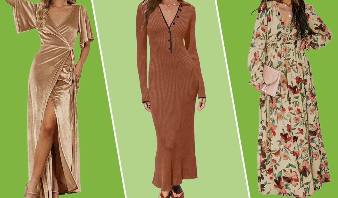 The Best Fall Maxi Dresses on Amazon Are Up to 57% Off Right Now