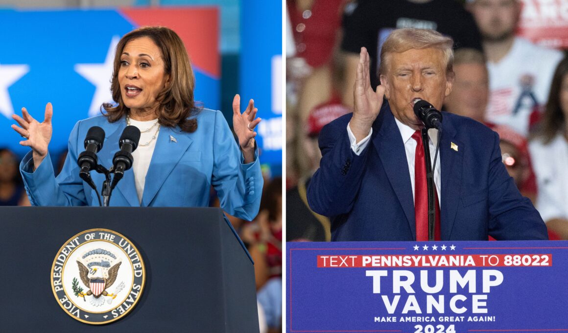 Election Forecast Predicts Harris vs. Trump Electoral College Vote Totals