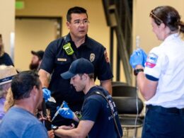 Extreme heat at Colorado airshow sickens about 100 people, with 10 hospitalized, officials say