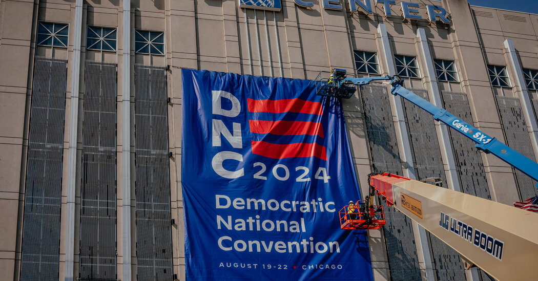 Democrats’ Unity Convention Has One Giant Exception: The Gaza War