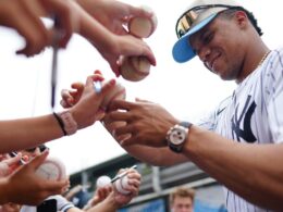 Little League pics of teammates put Soto to test. He knocks it out of parkLittle League pics of teammates put Soto to test. He knocks it out of park