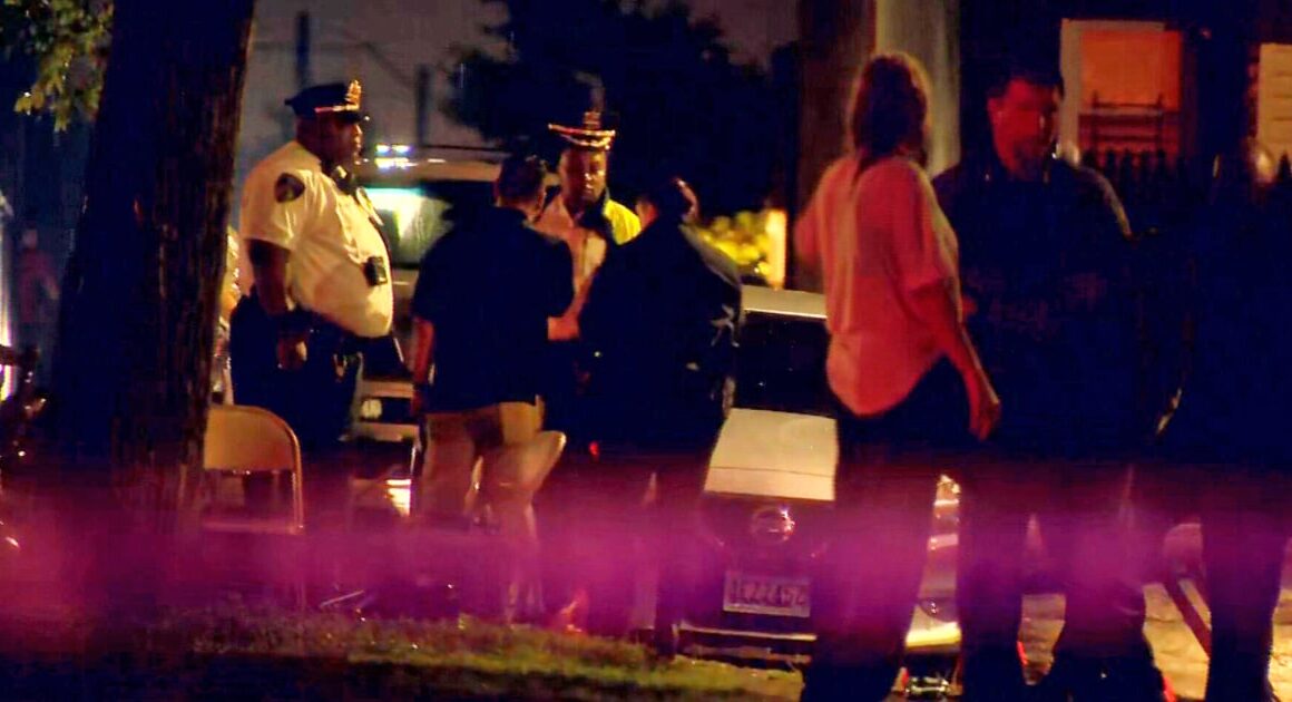 1 dead, 7 injured in shootout at Baltimore gathering, police say