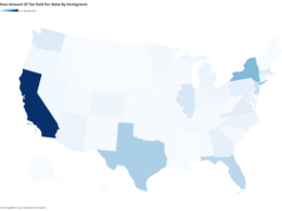 Map Shows How Much Immigrants Pay In Taxes In Every State