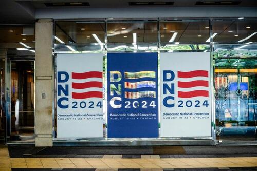 Watch: Security Perimeter At DNC Breached By Protesters