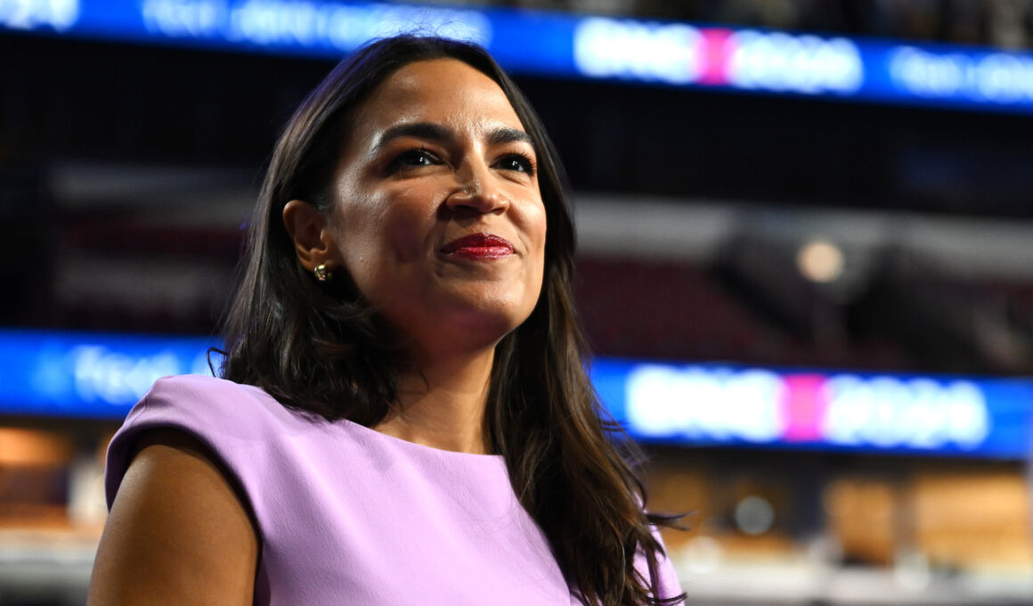 Donald Trump Would Sell US ‘For a Dollar,’ AOC Warns at the DNC